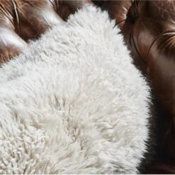 Yeti White Cushion -Andrew Martin Sale Store 322945 10187 t chw tc 0003 yeti cushion rect small detail 3