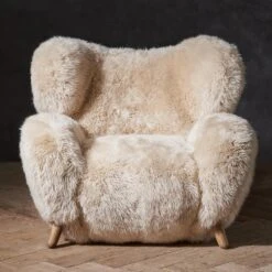 Manx Yeti Armchair 6 Manx Yeti Armchair -Andrew Martin Sale Store 323577 manx yeti beige front