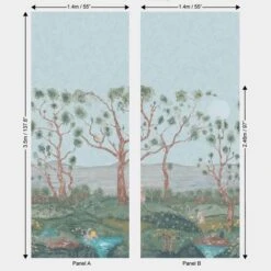 Lantern Parade Midsummer Wallpaper -Andrew Martin Sale Store 324906 lantern parade midsummer a3