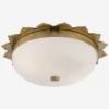 Rachel Ceiling Light -Andrew Martin Sale Store 326183 rachel small flush mount in natural brass