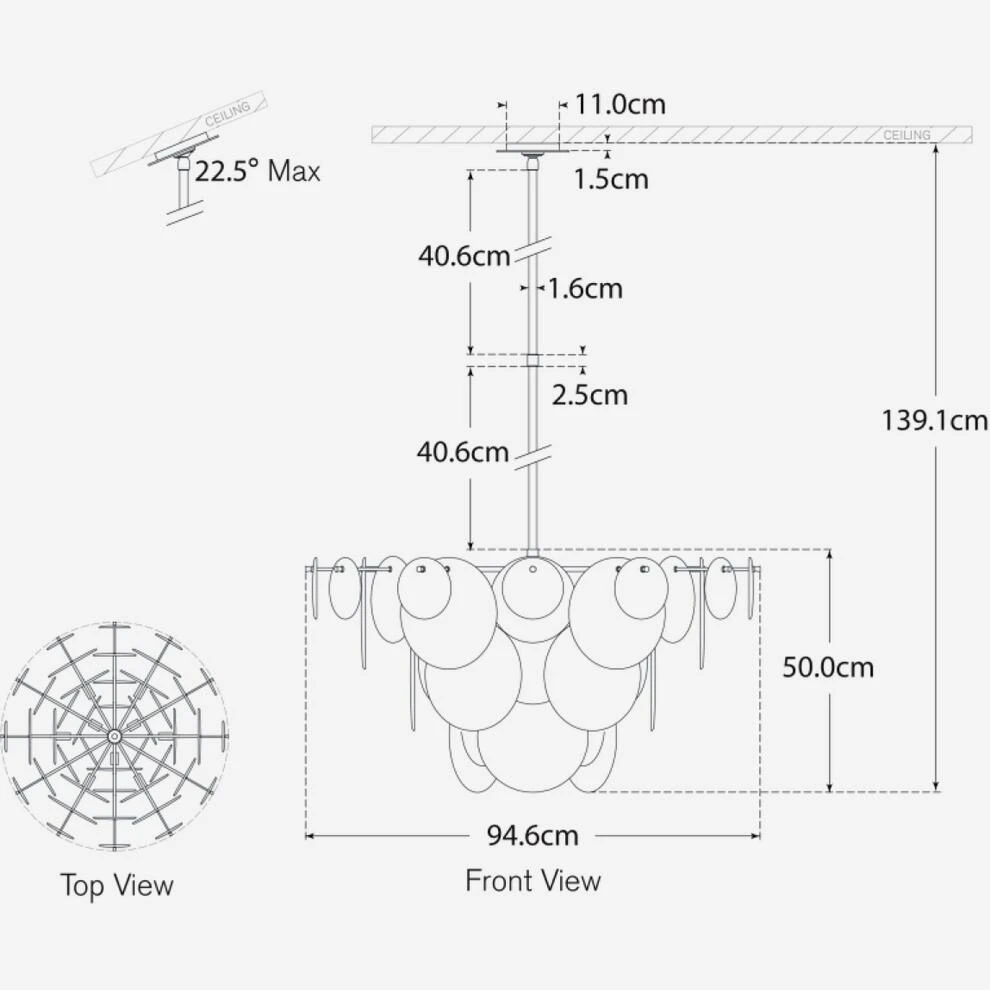 Loire Chandelier 3 Loire Chandelier - Image 3