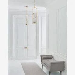 Melange Pendant Light -Andrew Martin Sale Store 328845 melange small elongated pendant brass life