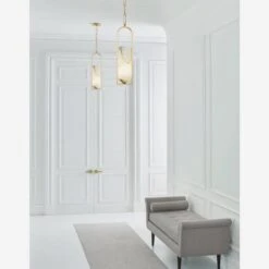 Melange Pendant Light -Andrew Martin Sale Store 328853 melange small elongated pendant brass life 2