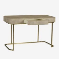 Jacques Taupe Desk -Andrew Martin Sale Store 330906 jacques desk angle open