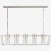 Presidio Linear Pendant Light -Andrew Martin Sale Store 331168 presidio linear pendant light polished nickel