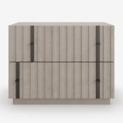 Clancy By Kelly Hoppen Nightstand -Andrew Martin Sale Store 331614 clancy nightstand front