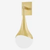 Ariana Wall Light -Andrew Martin Sale Store 336216 ariana wall light in aged brass
