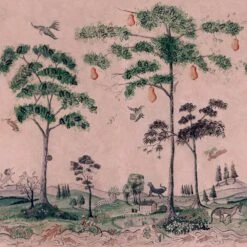 Mythical Land Daybreak Wallpaper, Large A+B Panel -Andrew Martin Sale Store 337442 mythical land 3 5m daybreak web