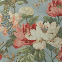 Peony Summer Sky Fabric -Andrew Martin Sale Store 339380 peonysummersky csml