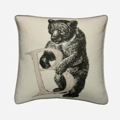 Animal Alphabet B Cover Only Cushion Cover