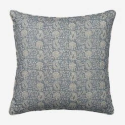 Sunflower Denim Cushion