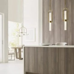 Calumn Pendant -Andrew Martin Sale Store 347224 calumn pendant light natural brass life 1