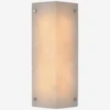 Clayton Wall Light -Andrew Martin Sale Store 347544 clayton wall light alabaster polished nickel