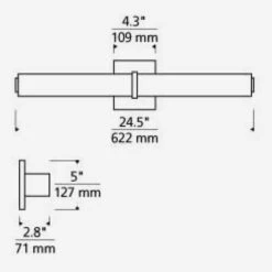 Milan Wall Light -Andrew Martin Sale Store 348164 milan double wall light tech