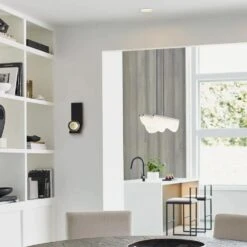 Mina Wall Light -Andrew Martin Sale Store 348367 mina wall light nightshade black life 1