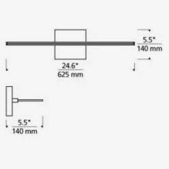 Span Wall Light -Andrew Martin Sale Store 348505 span bath wall light tech