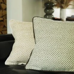 Driftwood Storm Cushion -Andrew Martin Sale Store 350955 driftwood hessian and rope cushion lifestyle 1 sml