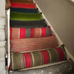 Llama Orange Draught Excluder Cushion -Andrew Martin Sale Store 352679 draught excluder stair group shot sml