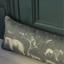 Kingdom Storm Draught Excluder Cushion -Andrew Martin Sale Store 352898 kingdom storm draught excluder wool lifestyle sml