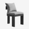 Caicos Dining Chair Outdoor Dining Chair -Andrew Martin Sale Store 353630 caicos dining chair slate angle