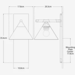 Cleo Wall Light -Andrew Martin Sale Store 353879 cleo sconce tech