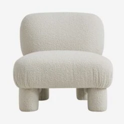 Bella Accent Chair -Andrew Martin Sale Store 354849 bella chair jacquard boucle cream 1