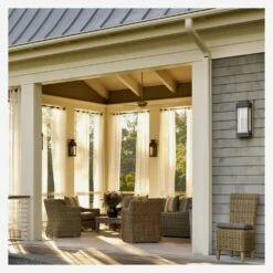 Linear Bronze Outdoor Wall Light -Andrew Martin Sale Store 354921 inspo linearoutdoor01