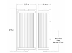 Frosted Glass Wall Light -Andrew Martin Sale Store 48806 short