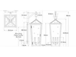 Classic Outdoor Lantern -Andrew Martin Sale Store 49085 darlana tall large wall light