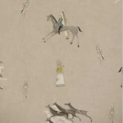 Great Plains Natural Fabric -Andrew Martin Sale Store 71376 great plains fabric detail